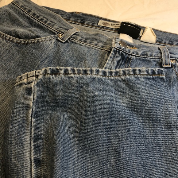 Harley Davidson Jeans 38”x 30” boot cut Men’s - Picture 3 of 14